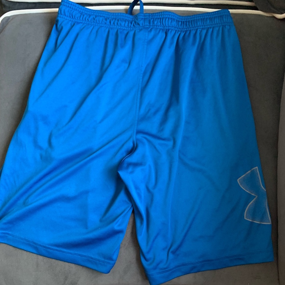 Under Armour blue athletic shorts